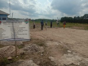 Wujudkan Desa Maju, Kades Tanjung Mas Rejo Terus Membangun  