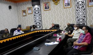Pemkot Metro Rakor Bersama Gubernur Lampung Antisipasi Penyebaran Covid-19