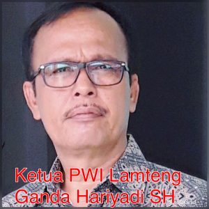 Ketua PWI Lamteng Harapkan Pemkab Beri Fasilitas Ruangan Bagi Wartawan