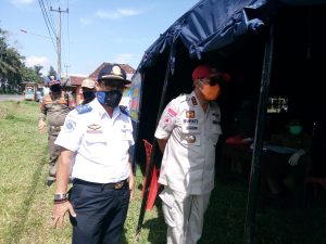Dishub Lamteng Monitor 4 Pos Pemeriksaan Penumpang Cegah Covid-19