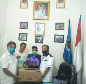 Perusahaan GGF Beri Wartawan APD