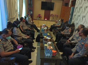 Tim Itwasda Polda Lampung Periksa Pengunaan Anggaran Polres Lamteng 2020