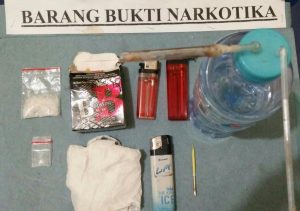 Satresnarkoba Polres Way Kanan Amankan Pemilik Sabu 2.7 Gram