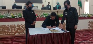 Paripurna Pembahasan Tingkat II DPRD Tuba Rancang Peraturan Tatib