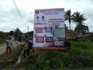 Peratin Pekon Wayngison Terus Lakukan Pencegahan Penyebaran Covid-19