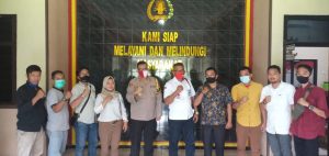 DPD Bravo Lima dan DPC PBL Jalin Sinergitas Dengan Kapolres Way Kanan
