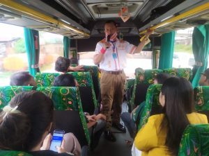 Calon Walikota Ike-Zam Keliling Kota Bandarlampung Sekaligus Berdikusi “Berahlak”