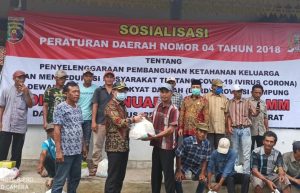Ketua Komisi V DPRD Lampung Sosper No 4/2018 dan Edukasi Masyarakat Tentang Covid-19  