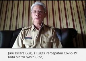Jubir Gugus Tugas Kota Metro M. Nasir Ungkap Penyebab Anggota Polri Positif Covid-19