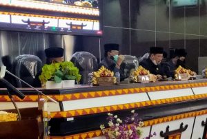 DPRD Kota Metro Paripurnakan Hasil Pelaksanaan ABPD Kota Metro TA 2019