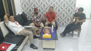 Ike Silaturahmi Ke Komisioner Bawaslu Provinsi Karena Ada Garis di Skala Beghak