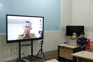 Sekdaprov Lampung Menjadi Penguji Kegiatan Sekolah Pimpinan Tinggi Bank Indonesia (SESPIBI) XXXVI Tahun 2020