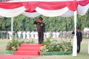 Secara virtual, Fahrizal Darminto Ikuti Upacara Penurunan Bendera Merah Putih