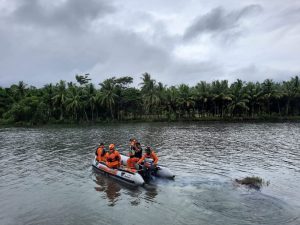 Basarnas Lampung Beserta Tim SAR Gabungan Melakukan Pencarian Slamet