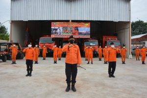 Basarnas Lampung Gelar Apel Siaga Khusus Libur Nasional dan Cuti Bersama Maulid Nabi Muhammad SAW