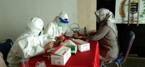 Puluhan Anggota DPRD Kota Metro Jalani Rapid Test