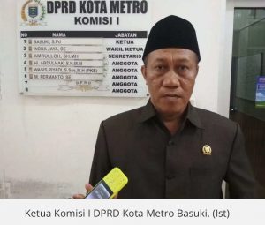 Komisi I DPRD Metro Usul Jabatan Sekdakot di Jabat Orang Yang Paham Kota Metro