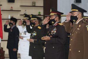 Ketua DPRD Provinsi Lampung Hadiri HUT TNI Ke-75 Tahun
