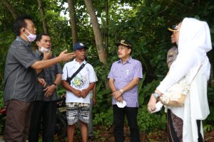 Pjs. Bupati Pesibar Bersama Jajaran Forkopimda Kunjungi Pulau Pisang