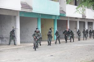 Antisipasi Gangguan Keamanan terhadap NKRI, Brigif 4 latihan Operasi Pertempuran Kota