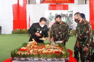 Hadiri Syukuran HUT ke 75 Brimob, Gubernur Lampung sampaikan Selamat