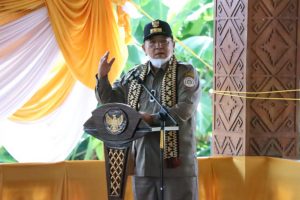 Tebar Benih Ikan, Gubernur Ajak Masyarakat Lestarikan Sumber Daya Alam di Tulangbawang