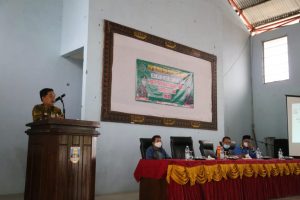 Pjs. Bupati Pesisir Barat Hadiri Penyuluhan Dan Penerangan Hukum Netralitas Peratin Dalam Pelaksanaan Pemilukada 2020