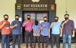 DPO Pelaku Curat Serahkan Diri ke Satreskrim Polres Way Kanan