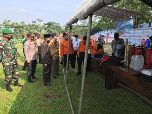 Pemkab Way Kanan Bersama TNI/Polri Siaga Bencana