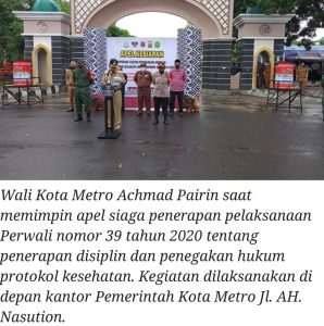 Ini Sanksi Perwali No.39 Kota Metro Jika Perusahaan dan Masyarakat Langgar Aturan
