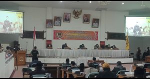 Positif Covid-19, Pjs Bupati Lamteng Ikuti Rapat Paripurna Dengan Virtual
