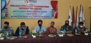 Sukseskan Pilkada Serentak, Panwaslu Jati Agung Gelar Sosialisasi