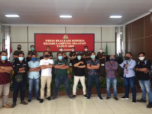 Kejari Lamsel Beberkan Capaian Kinerja Selama tahun 2020