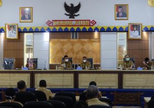 Capaian Kinerja Akhir Masa Jabatan Kepala Daerah Pemkab Lamteng Diperiksa