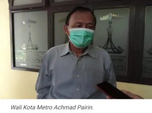 Walikota Metro Imbau Masyarakat Tidak Ciptakan Krumunan di Malam Tahun Baru