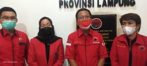 HUT PDIP ke 48, DPD Tingkatkan Penghijauan di Kabupaten/Kota Provinsi Lampung