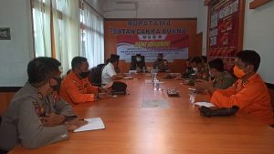 Polres Lamteng Rakor Antisipasi Kerumunan di Pergantian Malam Tahun Baru 2021