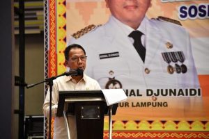 Mingrum Gumay Buka Acara Rakor Sosper, Pembinaan Ideologi Pancasila dan Wawasan Kebangsaan