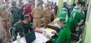 Pemkot Metro Lakukan Vaksinasi Covid-19 di RSUD A.Yani