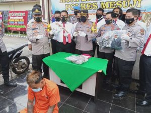 Pelaku Residivis Yang Ditangkap Polres Mesuji Beraksi di 13 TKP, 3 Korbannya Meninggal Dunia