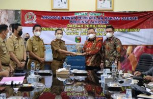 Pemkab Pesibar Terima Kunjungan Reses DPRD Lampung Dapil IV