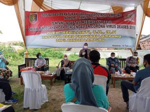 Apriliati Gelar Sosper Adatasi Kebiasaan Baru di Kedaton