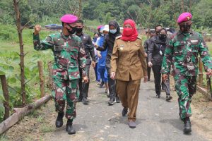 Walikota Bandar Lampung Mengunjungi Ketahanan Pangan  Marines 7 Ranch