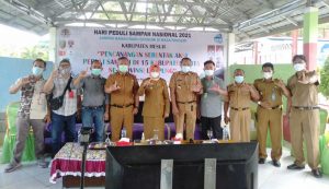Wakil Bupati Mesuji Bersama DLH Hadiri Peringatan HPNS