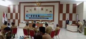 Pemkab Mesuji Bahas Progres Pambangunan Bersama Pemprov Lampung
