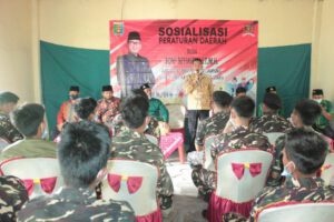 Soni Setiawan Sosperda di Kampung Way Pisang Kecamatan Way Tuba Kabupaten Way Kanan