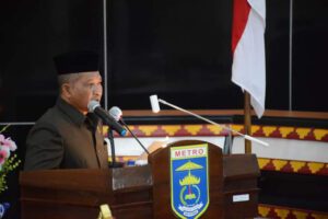 Fraksi PKS DPRD Kota Metro Soroti Infrastruktur Jalan Rusak di Sidang Paripurna