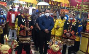 Ketua DPW Nasdem Taufik Basari Lampung Kunjungi Lamban Gedung Kuning