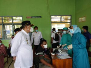 Bupati Musa Ahmad Ingatkan Masyarakat Meski Sudah di Vaksin Jangan Abai Prokes