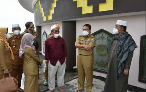 Balkon Masjid Taqwa Bocor, Wali Kota Wahdi Perintahkan Dinas PU Segera Perbaiki